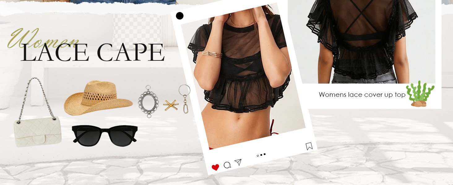 sheer crop top